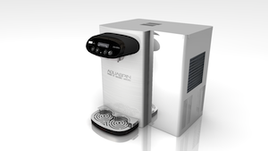 AQua chiara lance l'Aqua Spin, un nouveau distributeur d'eau micro filtrée