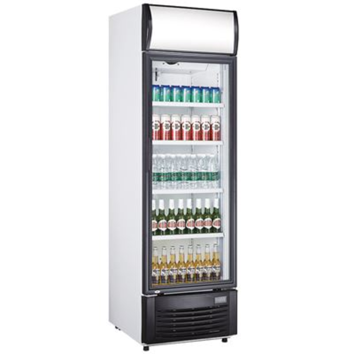 Armoire vitrée positive LG-300F 1 porte 300 L Codigel