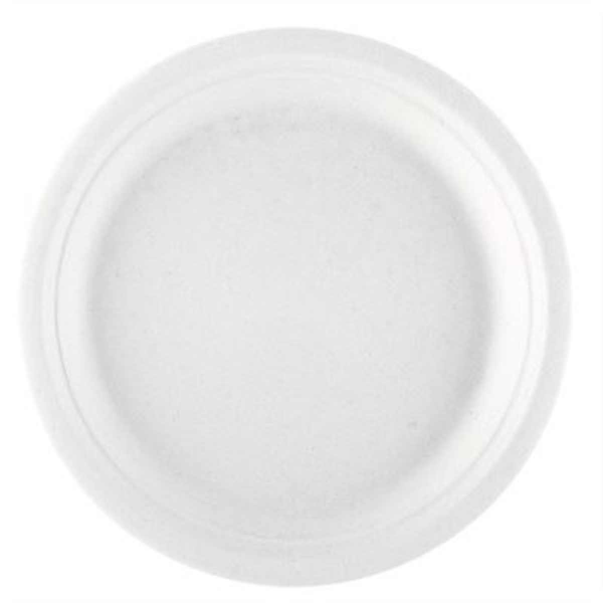 Assiette Bionic D.26x2.1 cm cellulose blanc x 500 Garcia de Pou - 205.66