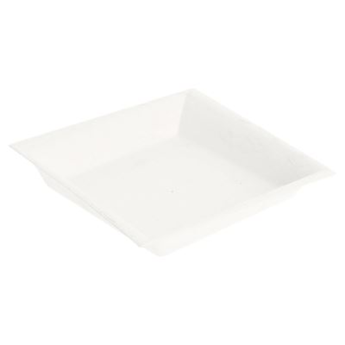 Assiette carré Bionic cellulose blanc 1.5 x 9 x 9 cm x 1200 Garcia de Pou - 215.74