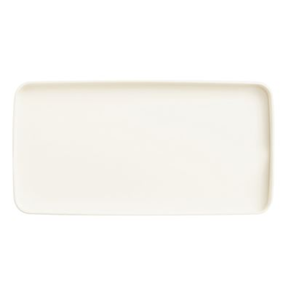 Assiette plate rectangle Mekkano blanc 31.5 x 26,3 cm Arcoroc