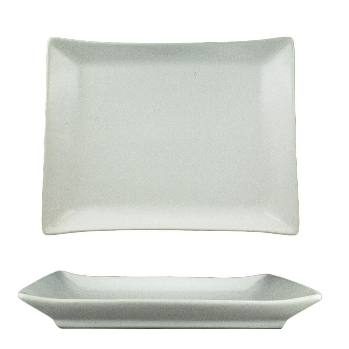 Assiette rectangle porcelaine 27,5 x 21,5 cm - par 80