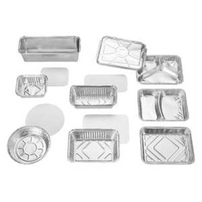 Bac en aluminium carré, matériau aluminium, 14,6 cm x 12,1 cm