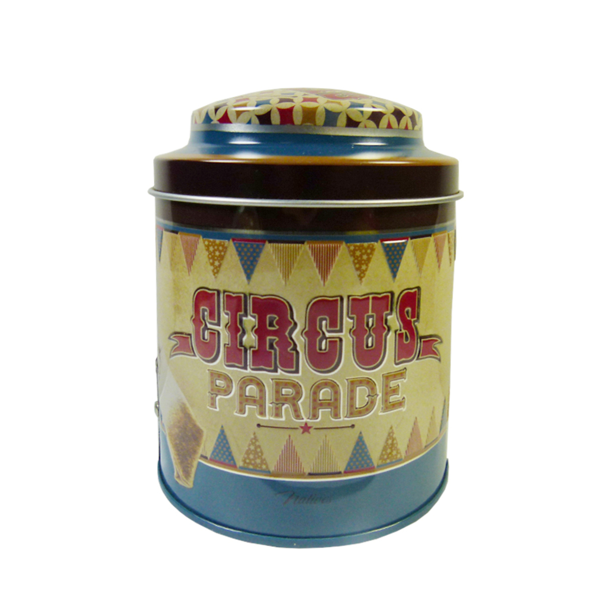 Boîte à thé métal Circus Parade