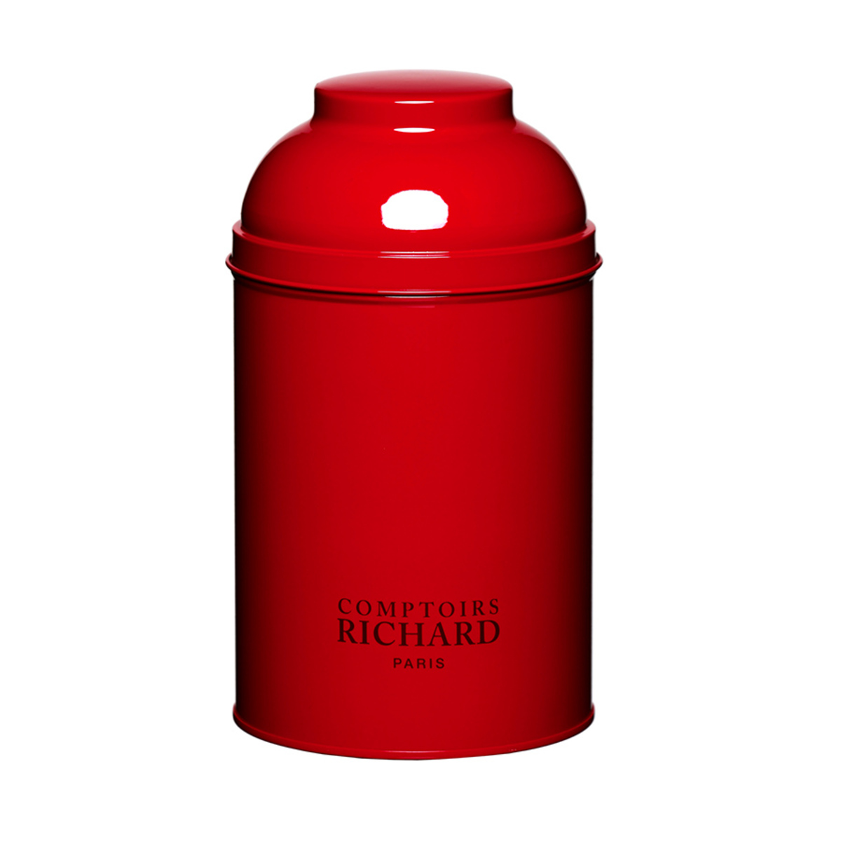 Boîte dôme laquée rouge Comptoirs Richard