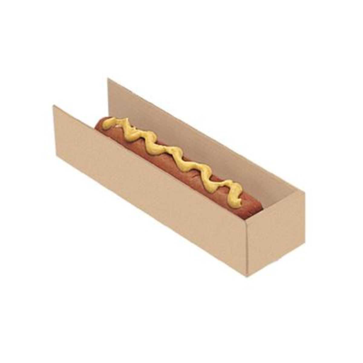 Boîte hot dog kraft x 200 Garcia de Pou - 221.20