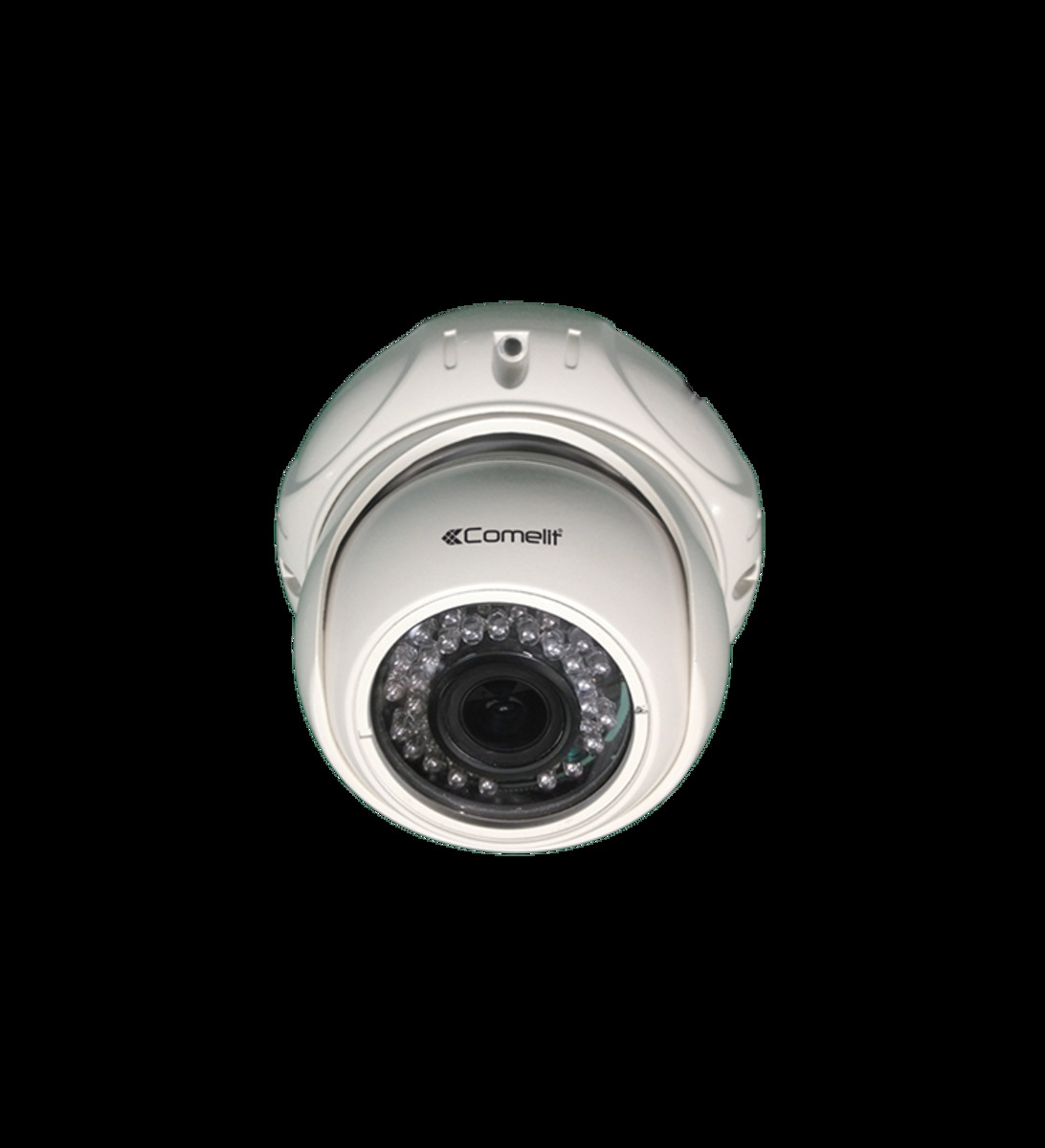 Caméra ip minidôme hd numérique de vidéosurveillance - optique 2.8-12 mm - ipcam068b - comelit