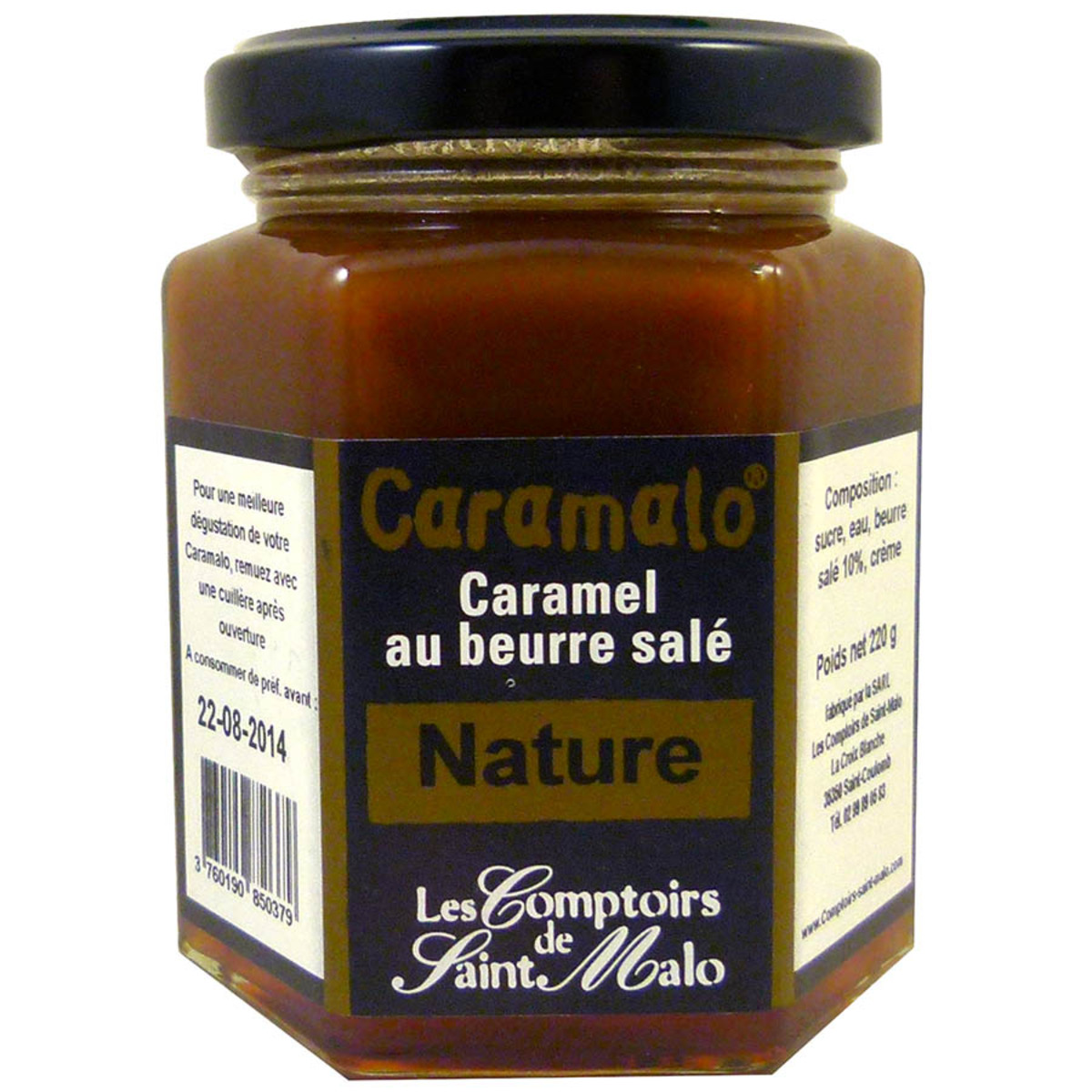 Caramalo - Pot de caramel au beurre salé 220 g