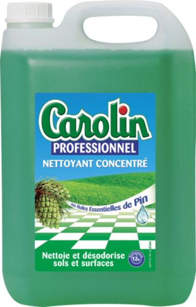 Carolin - Les Intenses Nettoyant multi-surfaces pin 5L