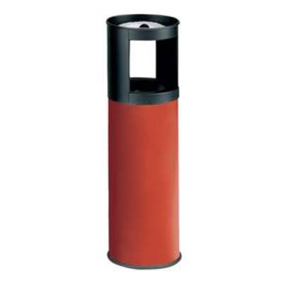 Cendrier, matériau acier inoxydable, contenance: 75,0 l x 96,0 cm, Ø 39,0 cm, rouge