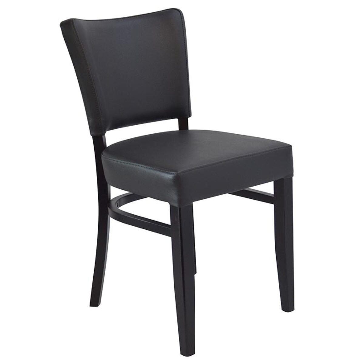 Chaise abigael - coloris noir et anthracite