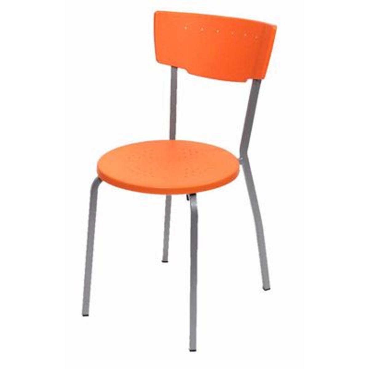 Chaise bistrot Ines orange
