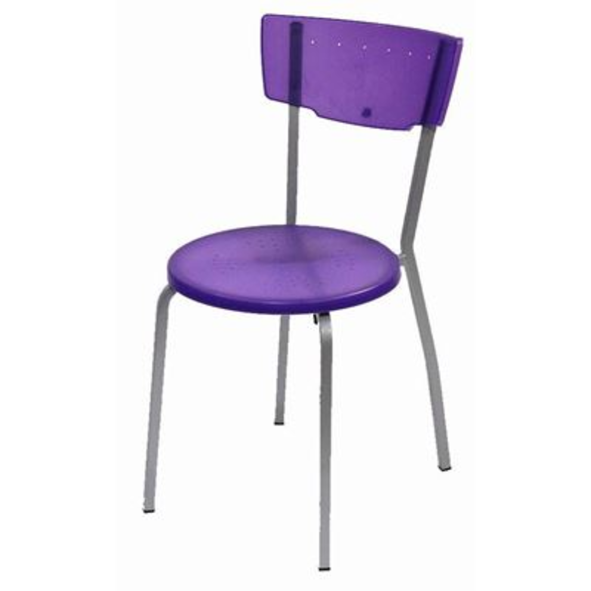 Chaise bistrot Ines violette