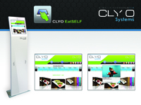 CLYO EatSELF - Borne d'accueil et de commande interactive