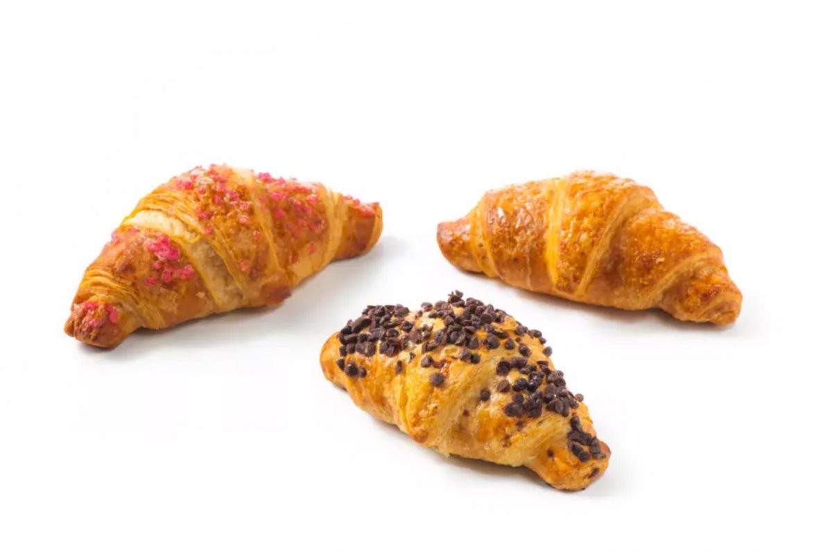 Colis de mini croissants fourrés