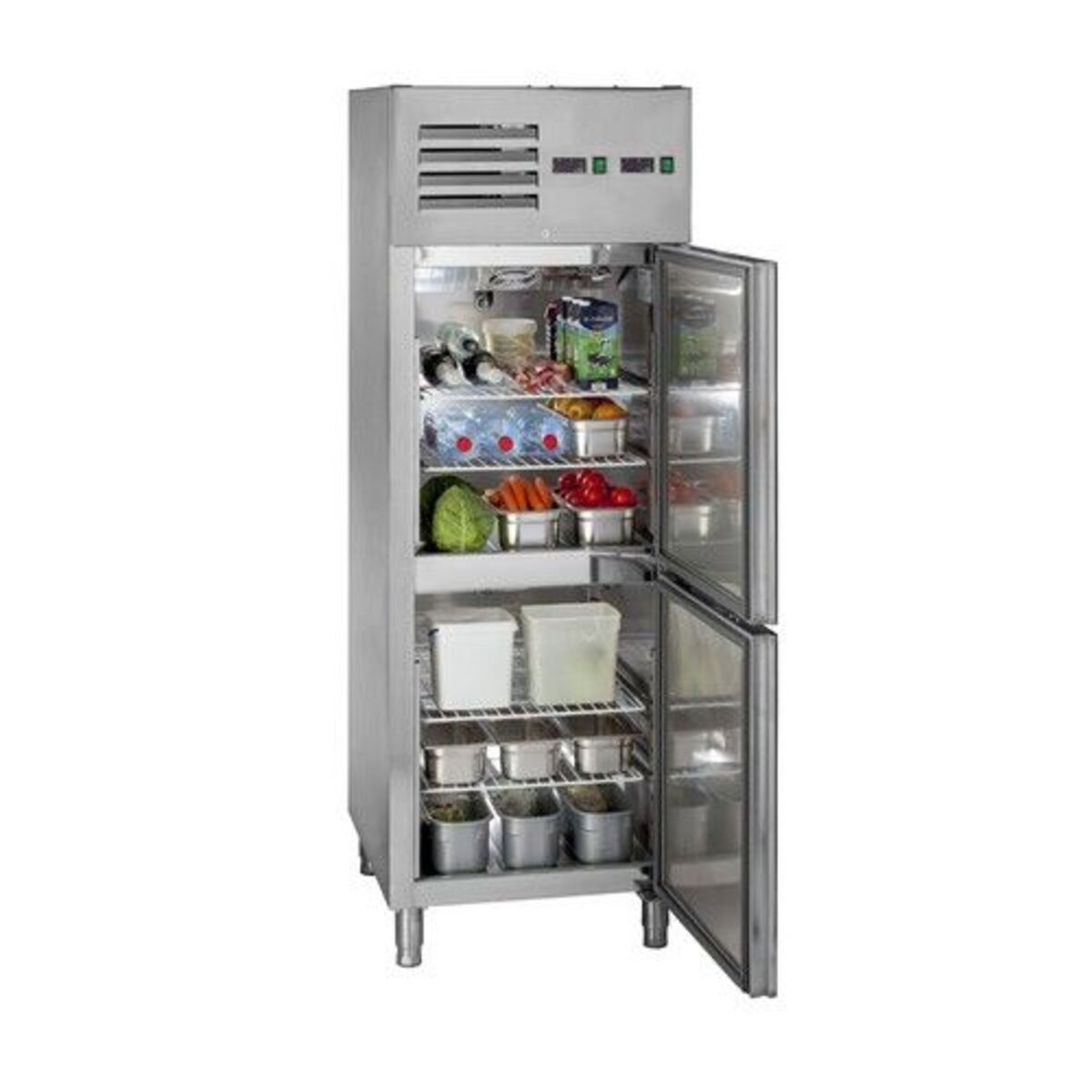 Combi 1p réfrigérateur / congélateur gn 60dtv saro