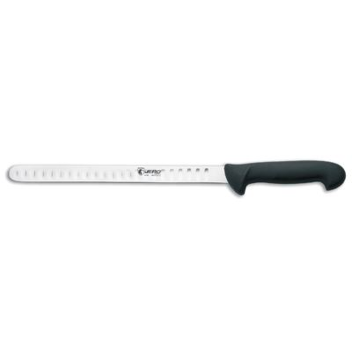 Couteau à  jambon alvéolé inox manche polypropylène Ecoline 26.5 cm Matfer - 090827