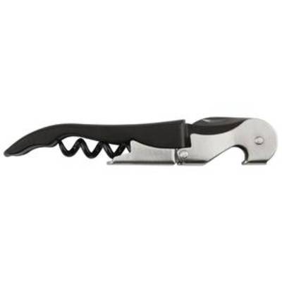 Couteau de sommelier, matériau acier inoxydable, 12,0 cm, noir
