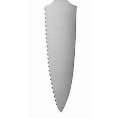 Couteau scie à gâteau, scie grandes dents, matériau acier inoxydable, 16,0 cm