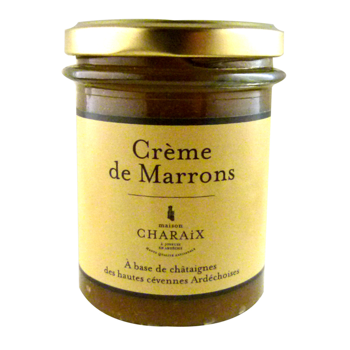 Crème de marrons de l'Ardèche Maison Charaix pot 245g