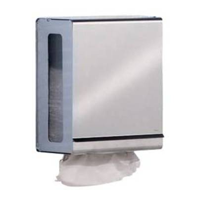 Distributeur de serviette en acier inoxydable, matériau acier inoxydable, acrylique x 27,0 cm x 30,5 cm, profondeur: 13,0 cm