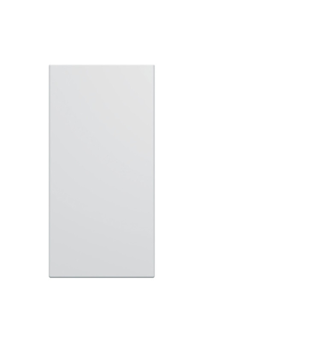 Enjoliveur interrupteur gallery 1 module - blanc pure - wxd010b - hager