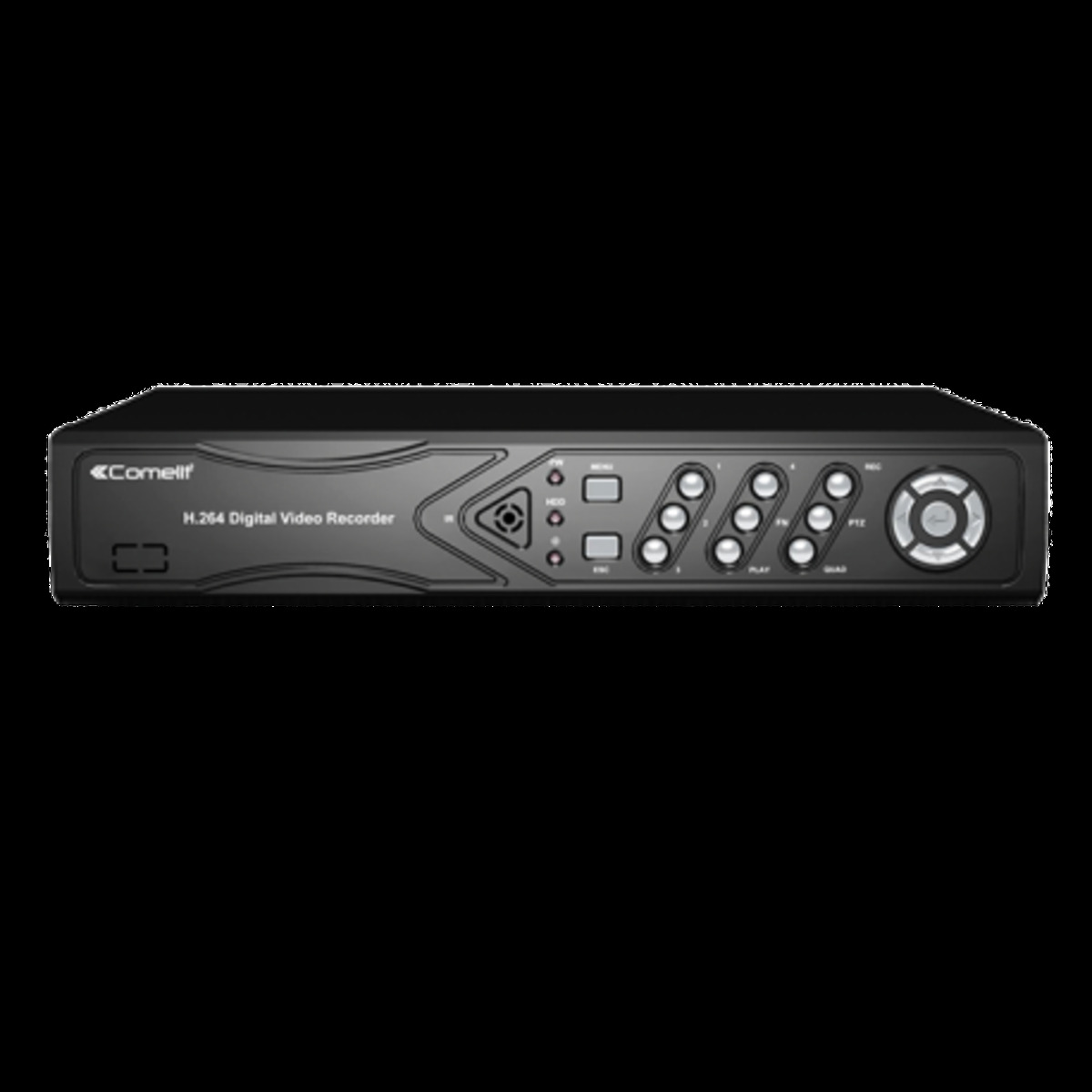 Enregistreur vidéo numérique (dvr) 5-hybrid pour 4 entrées ahd-tvi-ip - ahdvr045a - comelit