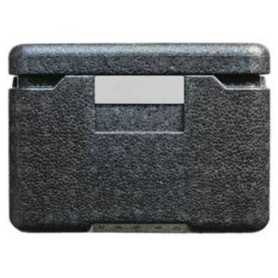 Etiquette pour mini-boîtes de transport, matériau plastique, 8,7 cm x 2,6 cm, gris