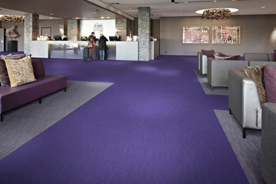 Flotex® de Forbo Flooring Systems, un revêtement textile floqué pour l'hôtellerie