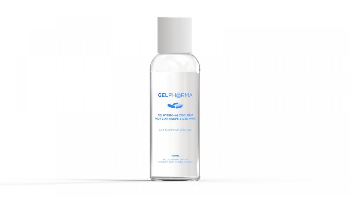 Gel hydroalcoolique 100 ml Made in France
