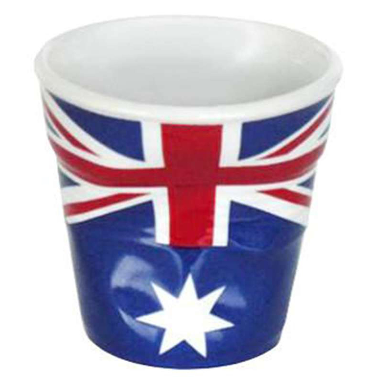 Gobelet froissé expresso drapeau Australie Revol 8cl