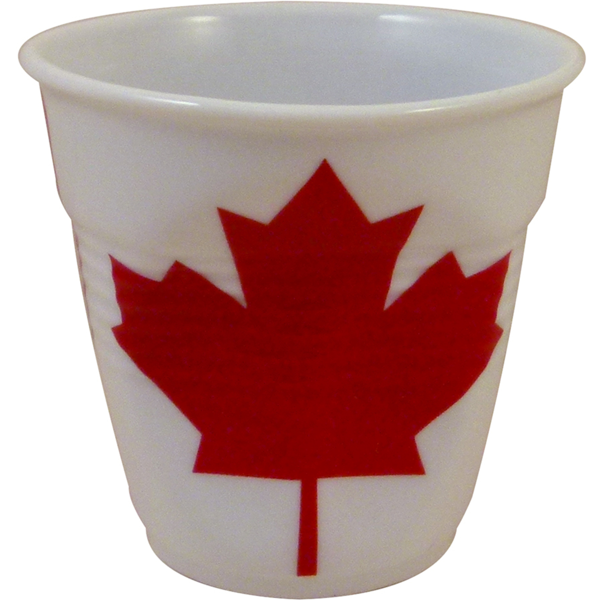 Gobelet froissé expresso drapeau Canada Revol 8cl