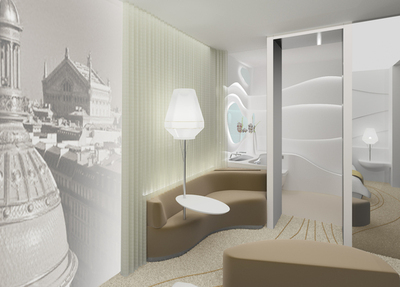 KLEIN® dévoile sur Equip'Hôtel 2014 la Senses Room : une chambre à la pointe du design et du luxe dédiée aux personnes handicapées
