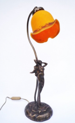 Lampe* Elise 1 tulipe miel