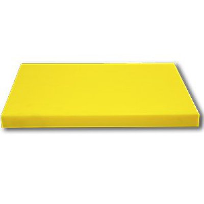 M&T Planche à découper jaune 45x30x1,2 cm