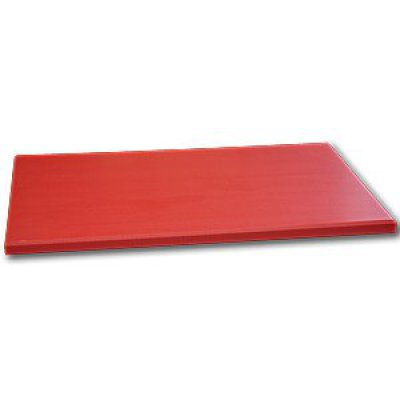 M&T Planche à découper rouge 45x30x1,2cm