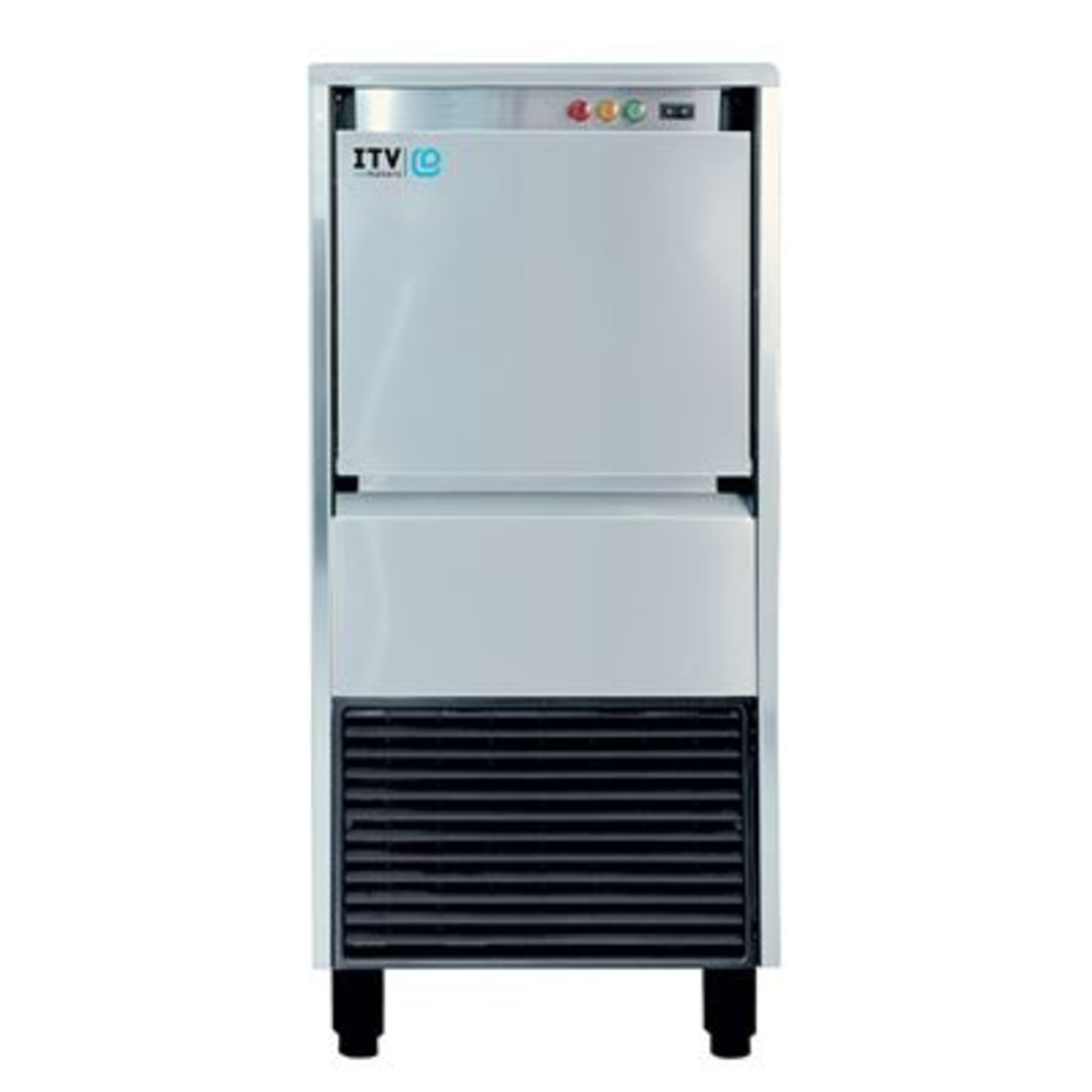 Machine à  glaçons à  paillettes inox à  eau 50 kg/24h - Itv - IQ50E
