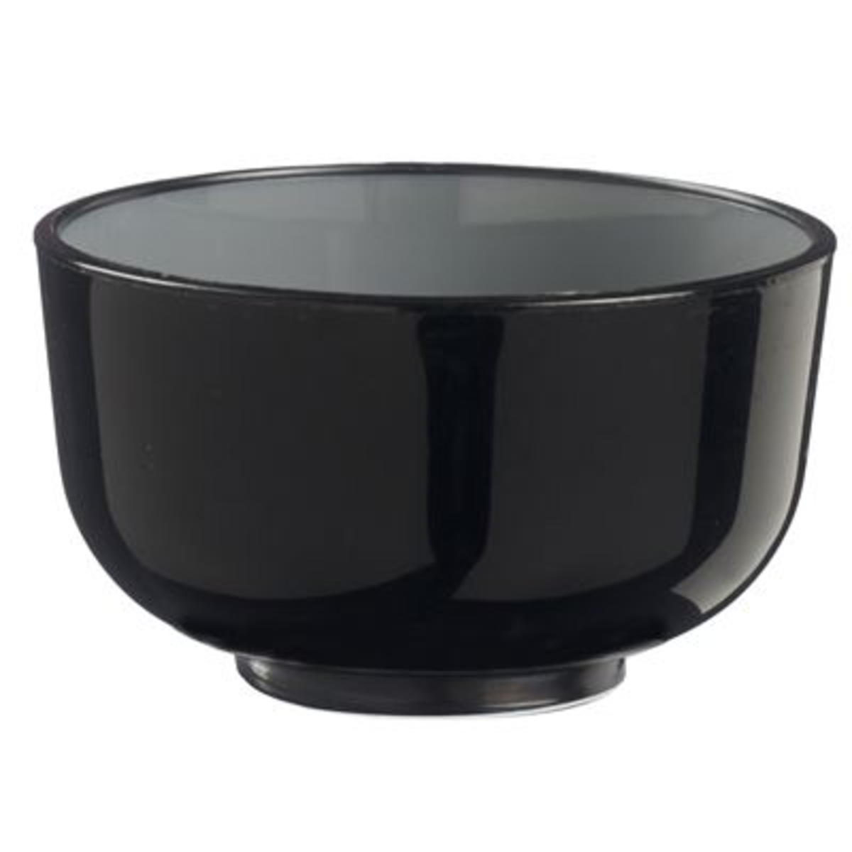 Mini bol Thaà¯ plastique noir et gris 2.8 x 5 cm x 1200 Solia - PS35174