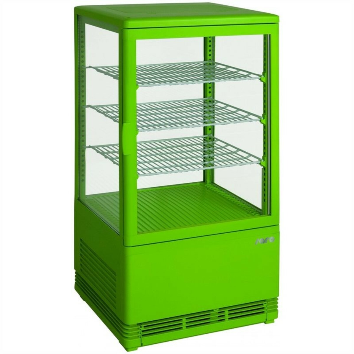 Mini vitrine verte réfrigérée 70 litres modèle SC70