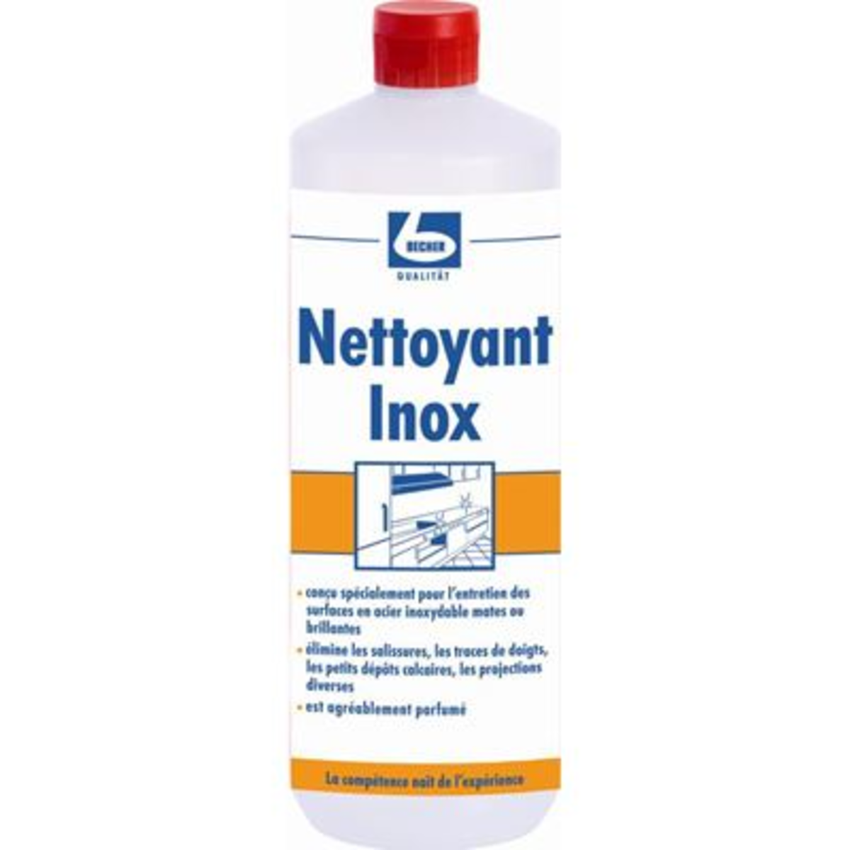Nettoyant inox 1 L Dr.Becher
