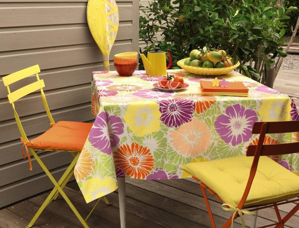 Orangeade - 2 serviettes de table