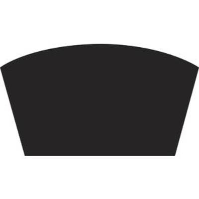 Panneau en ardoise Virage, 10,0 cm x 5,7 cm, Vynil, noir