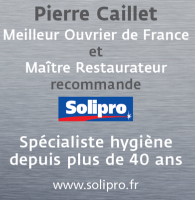 Partenariat avec Pierre Caillet - Meilleur Ouvrier de France et Maître restaurateur
