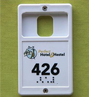 Porte clé Braille Créo-carte - Porte-carte marquage relief & braille 