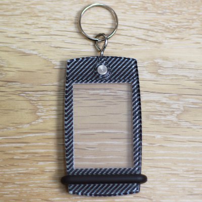 Porte-clés Mini Créoglass Texture Carbone X10 