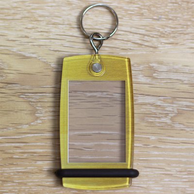 Porte-clés Mini Créoglass Texture Or Brossé X10 