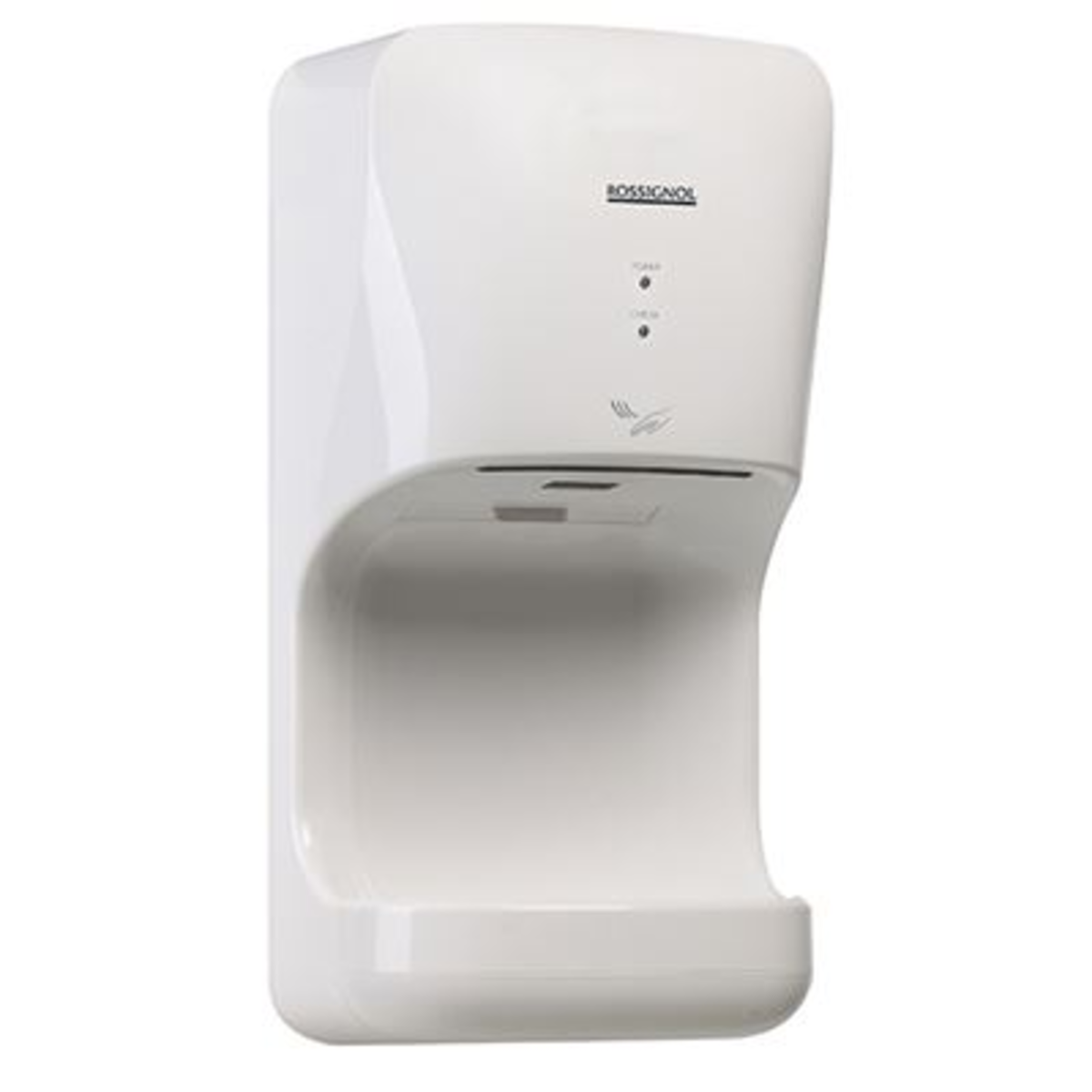 Sèche-mains automatique horizontal Airsmile 1400 W blanc Rossignol - 51682