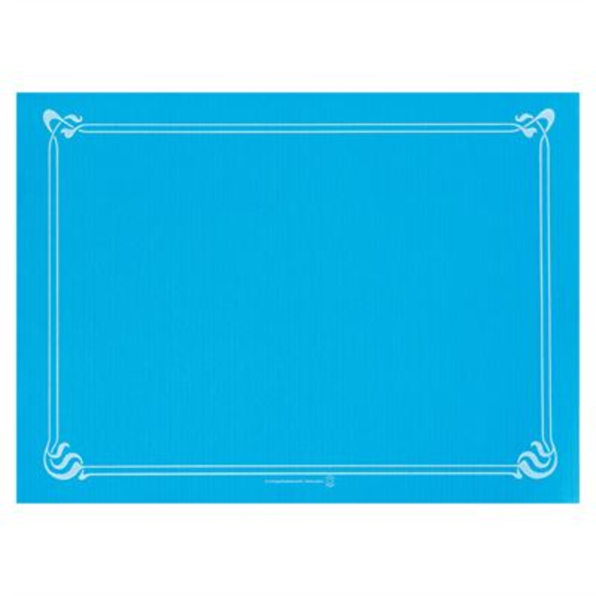 Set de table 31x43 cm bleu turquoise x 2000 Garcia de Pou - 132.31