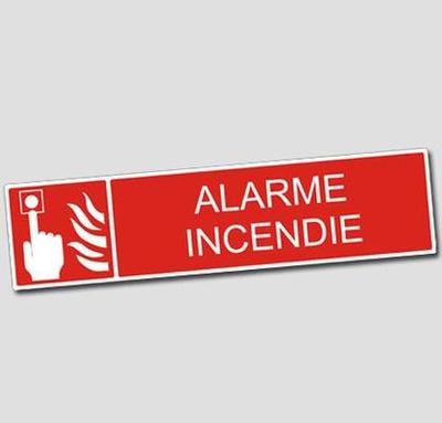 Signalétique Incendie - Panneau Alarme Incendie 