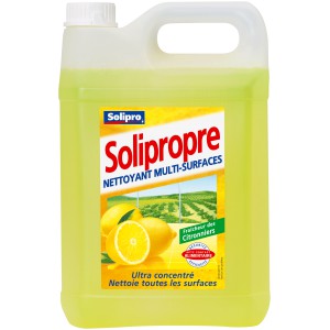 Solipropre Nettoyant multi-surfaces parfumé citron 5 L